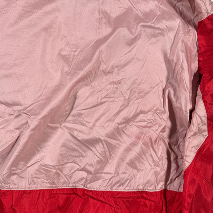 90s adidas ナイロンジャケット ピンク 万国旗タグ ad-u-2505-004