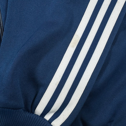80s adidas トラックジャケット ネイビー デサント製 2号 ad-t-2505-010
