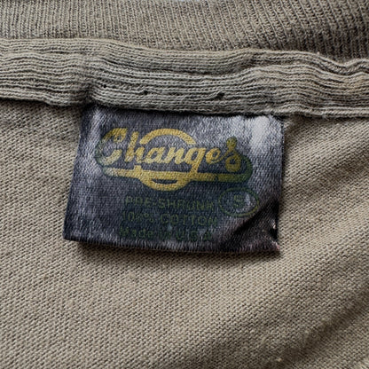 90s STAR WARS HAN SOLO 両面プリント Changes USA製 カーキ S d-t-2505-013