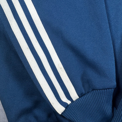 80s adidas トラックジャケット ネイビー デサント製 2号 ad-t-2505-010