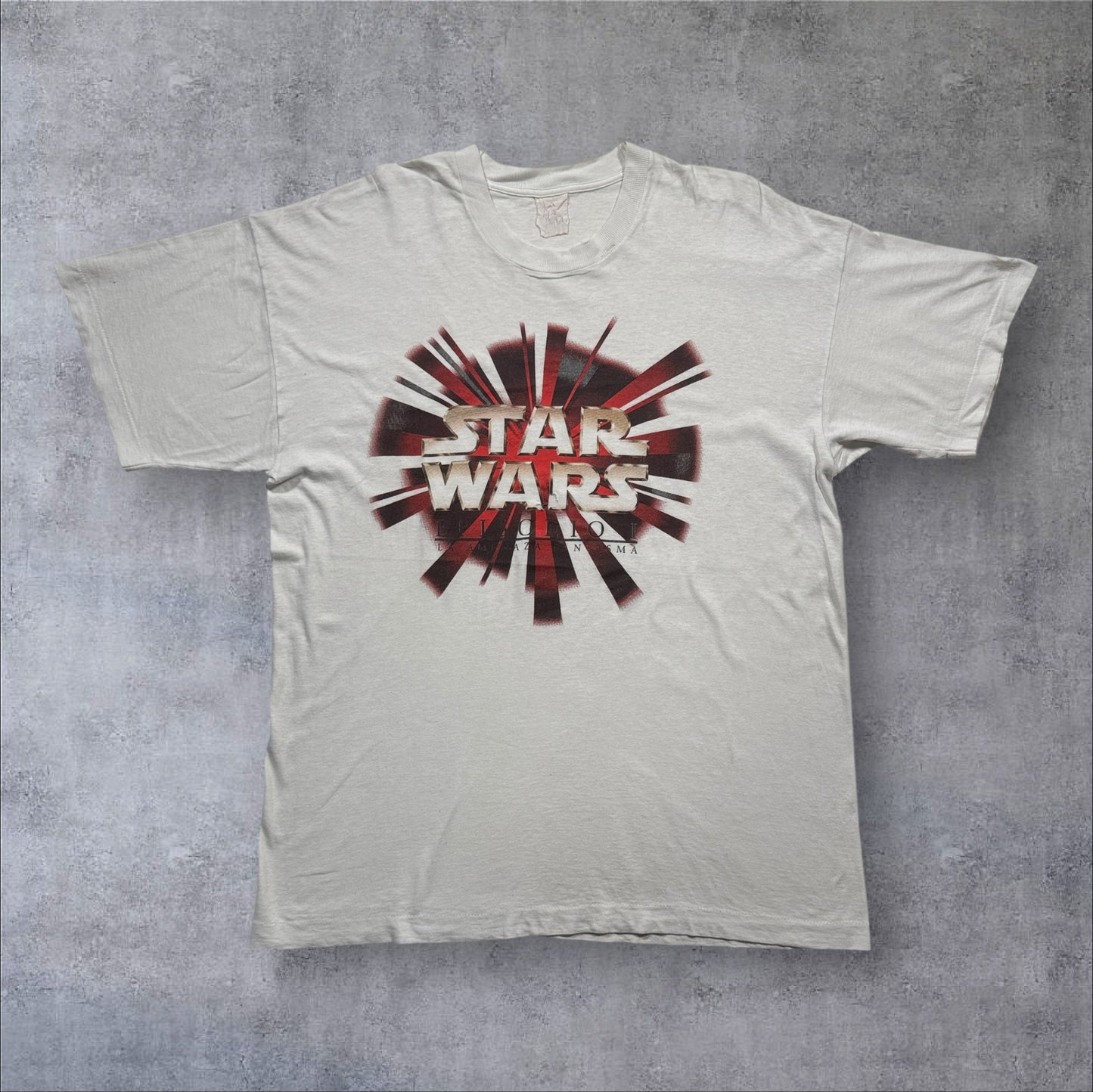 90s STAR WARS EPISODIO I EURO ホワイト d-t-2505-003