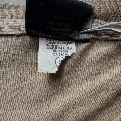 90s STAR WARS HAN SOLO 両面プリント Changes USA製 カーキ S d-t-2505-013