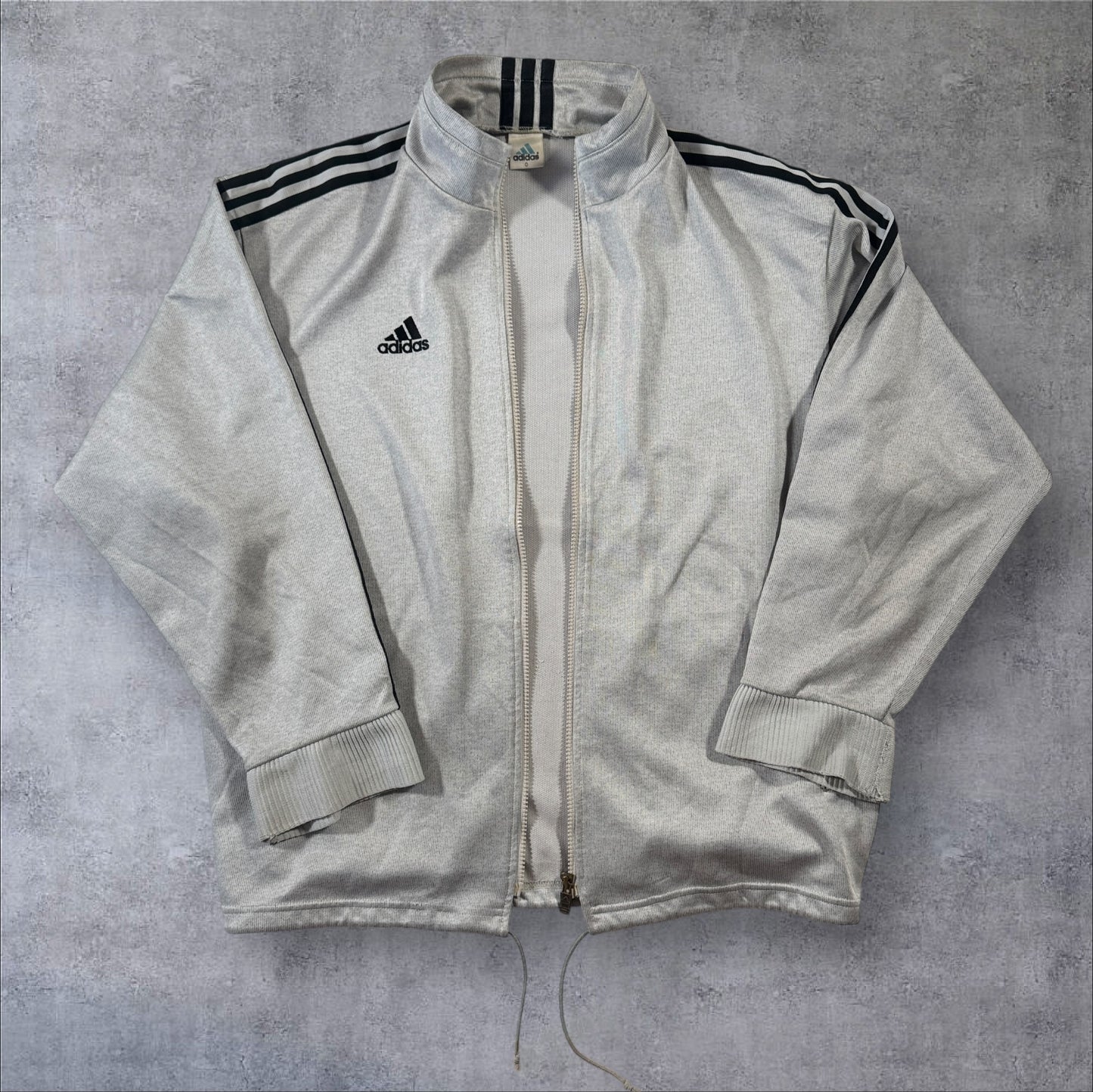 90s adidas トラックジャケット グレー デサント O ad-u-2505-007