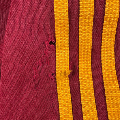 00s adidas トラックジャケット 赤 オレンジライン ad-u-2505-015