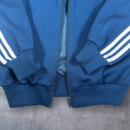 80s adidas トラックジャケット ネイビー デサント製 2号 ad-t-2505-010