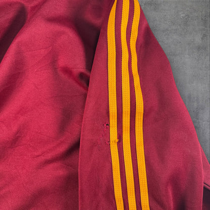 00s adidas トラックジャケット 赤 オレンジライン ad-u-2505-015