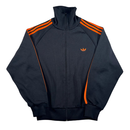 80s adidas トラックジャケット ブラック デサント製 2号 ad-t-2505-016