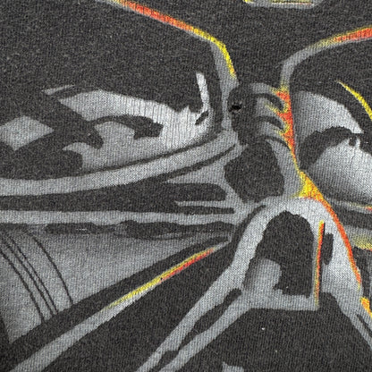 90s STAR WARS ダースベイダー USA製 ブラック advance キッズM d-x-2505-008