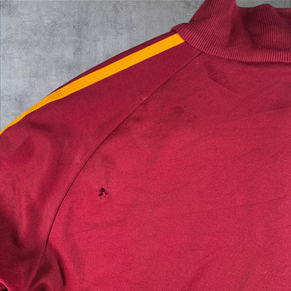 00s adidas トラックジャケット 赤 オレンジライン ad-u-2505-015