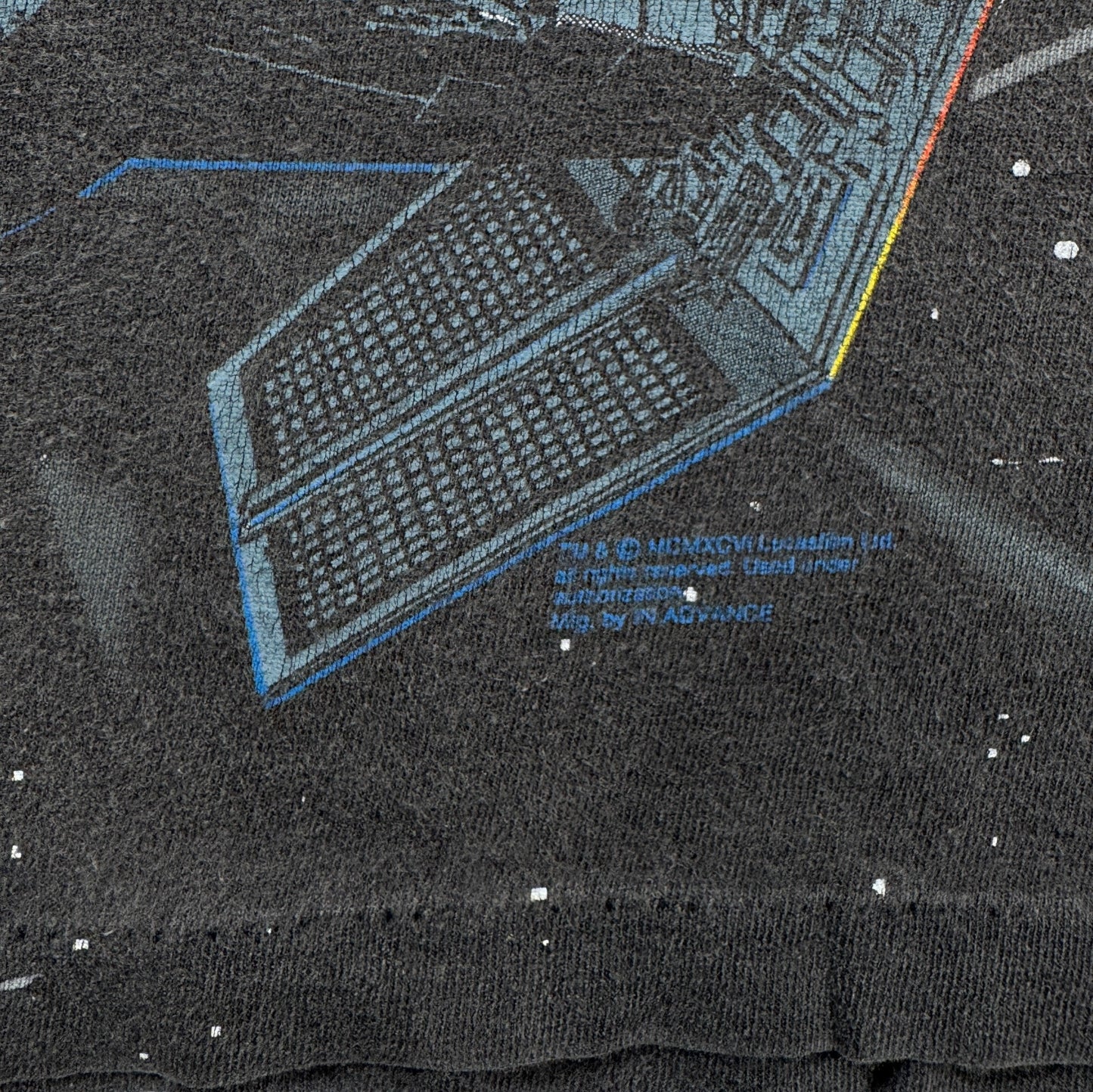 90s STAR WARS ダースベイダー USA製 ブラック advance キッズM d-x-2505-008