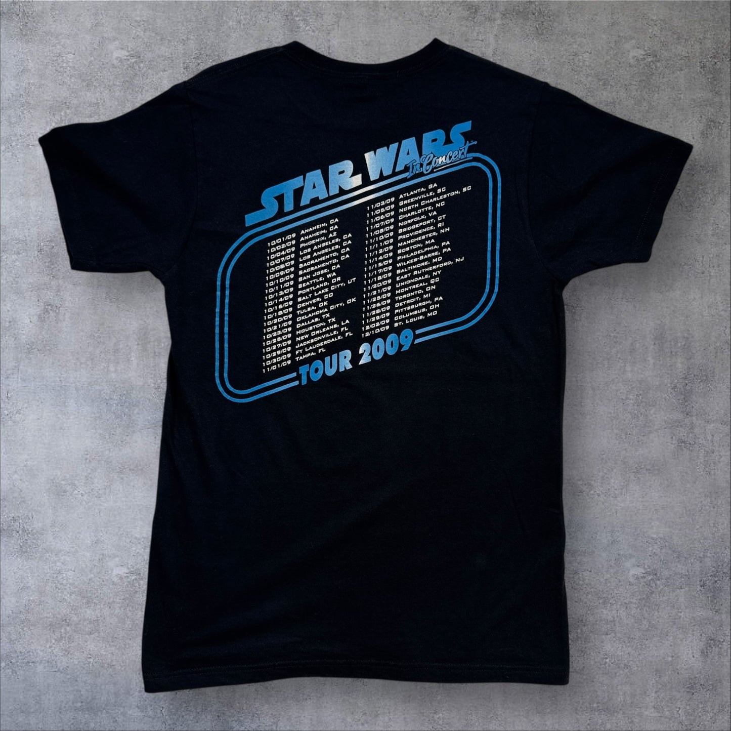 STAR WARS in concert ブラック M d-u-2505-016