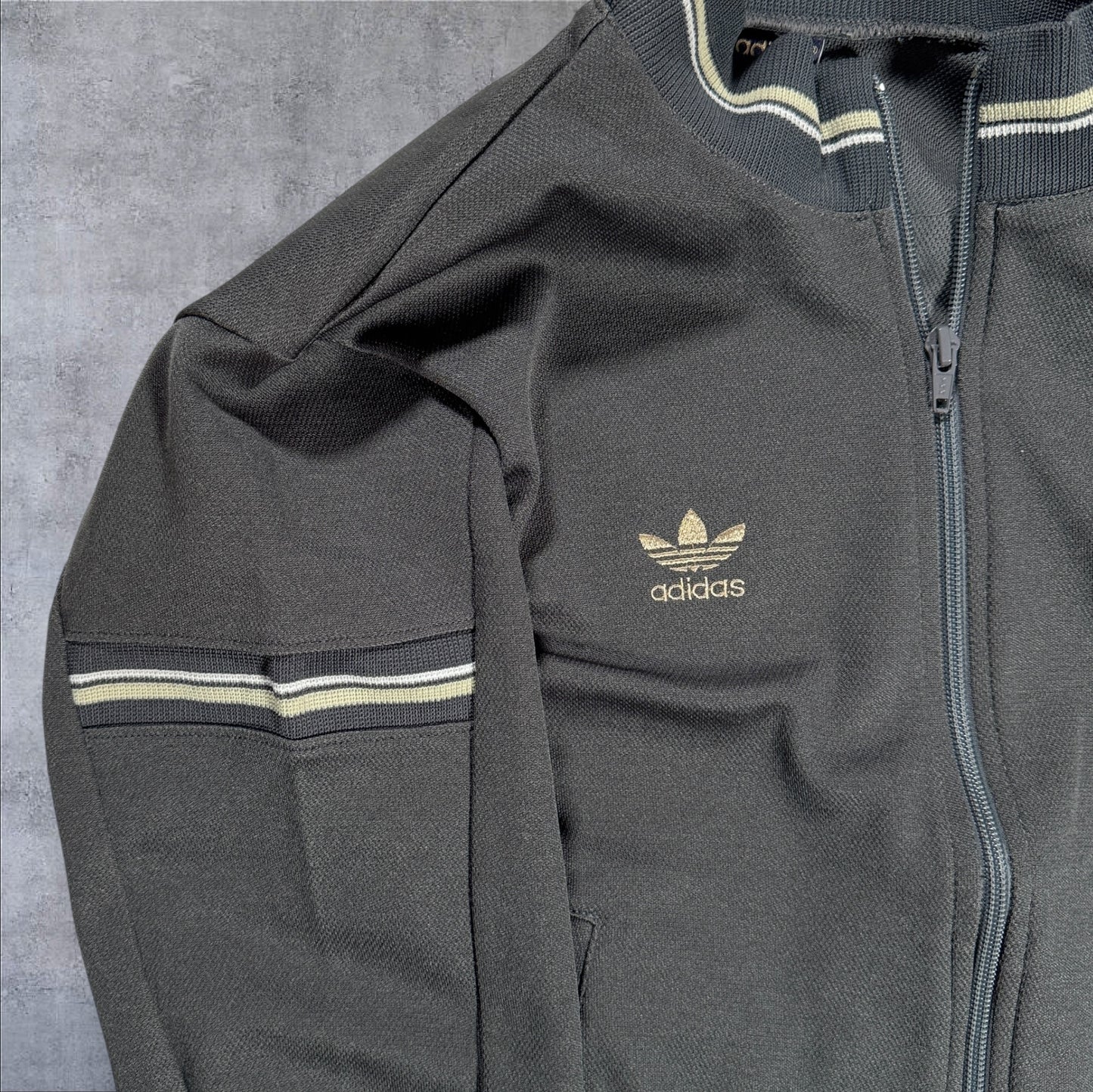 70s-80s adidas トラックジャケット グレー ad-t-2505-003