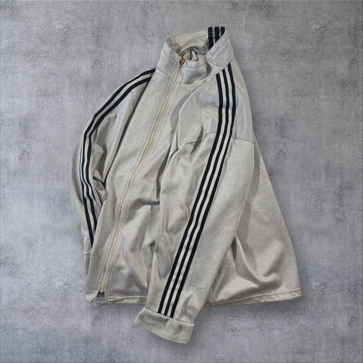 90s adidas トラックジャケット グレー デサント O ad-u-2505-007