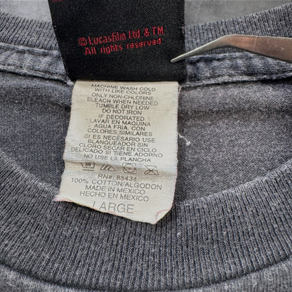 90s STAR WARS EPISODE1 Jar Jar Binks ブラック L d-x-2505-005