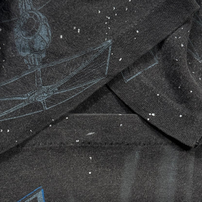 90s STAR WARS ダースベイダー USA製 ブラック advance キッズM d-x-2505-008