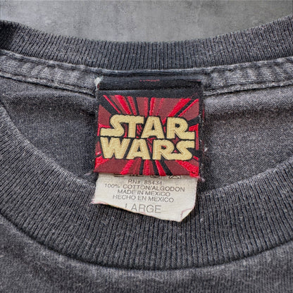 90s STAR WARS EPISODE1 Jar Jar Binks ブラック L d-x-2505-005