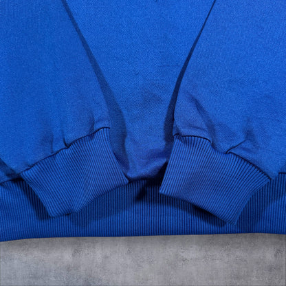 70s-80s adidas トラックジャケット ブルー デサント 西ドイツ製 ad-u-2505-003