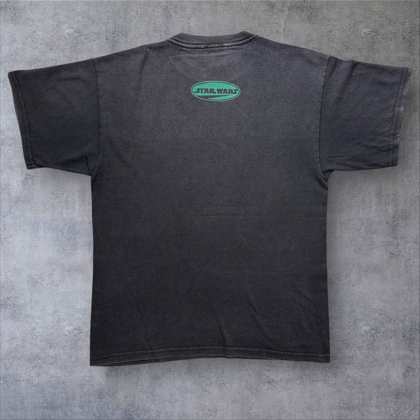 90s STAR WARS EPISODE1 Jar Jar Binks ブラック L d-x-2505-005