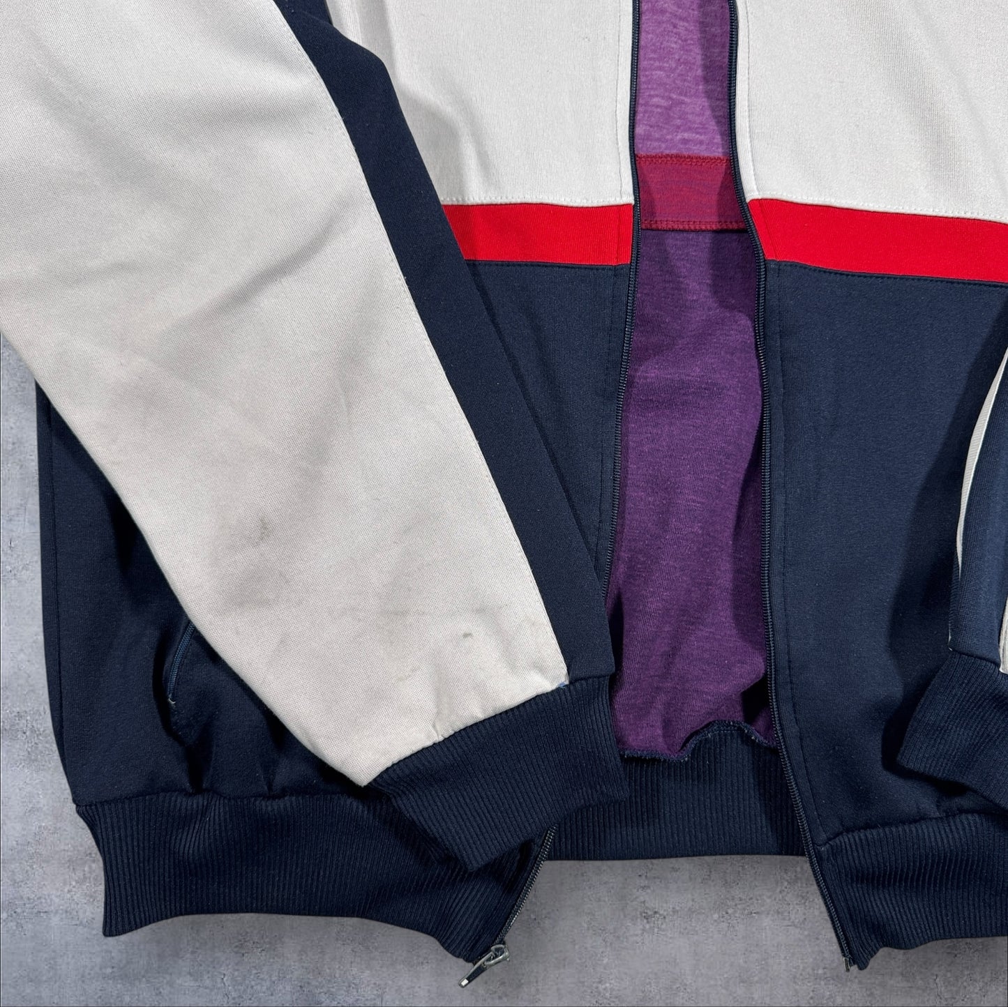 80s-90s adidas トラックジャケット グレー ad-t-2505-002