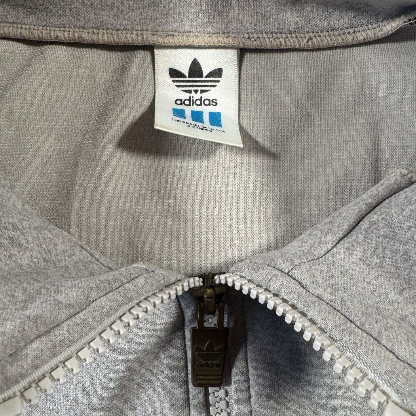 90s adidas トラックジャケット グレー デサント L ad-u-2505-008