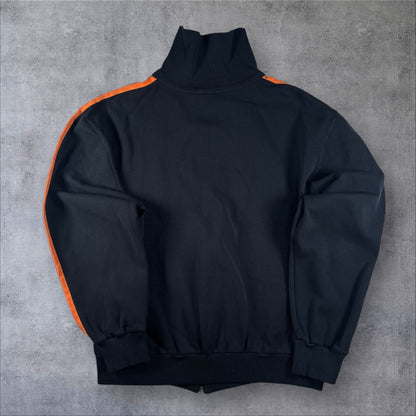 80s adidas トラックジャケット ブラック デサント製 西ドイツ製 5号 ad-t-2505-013