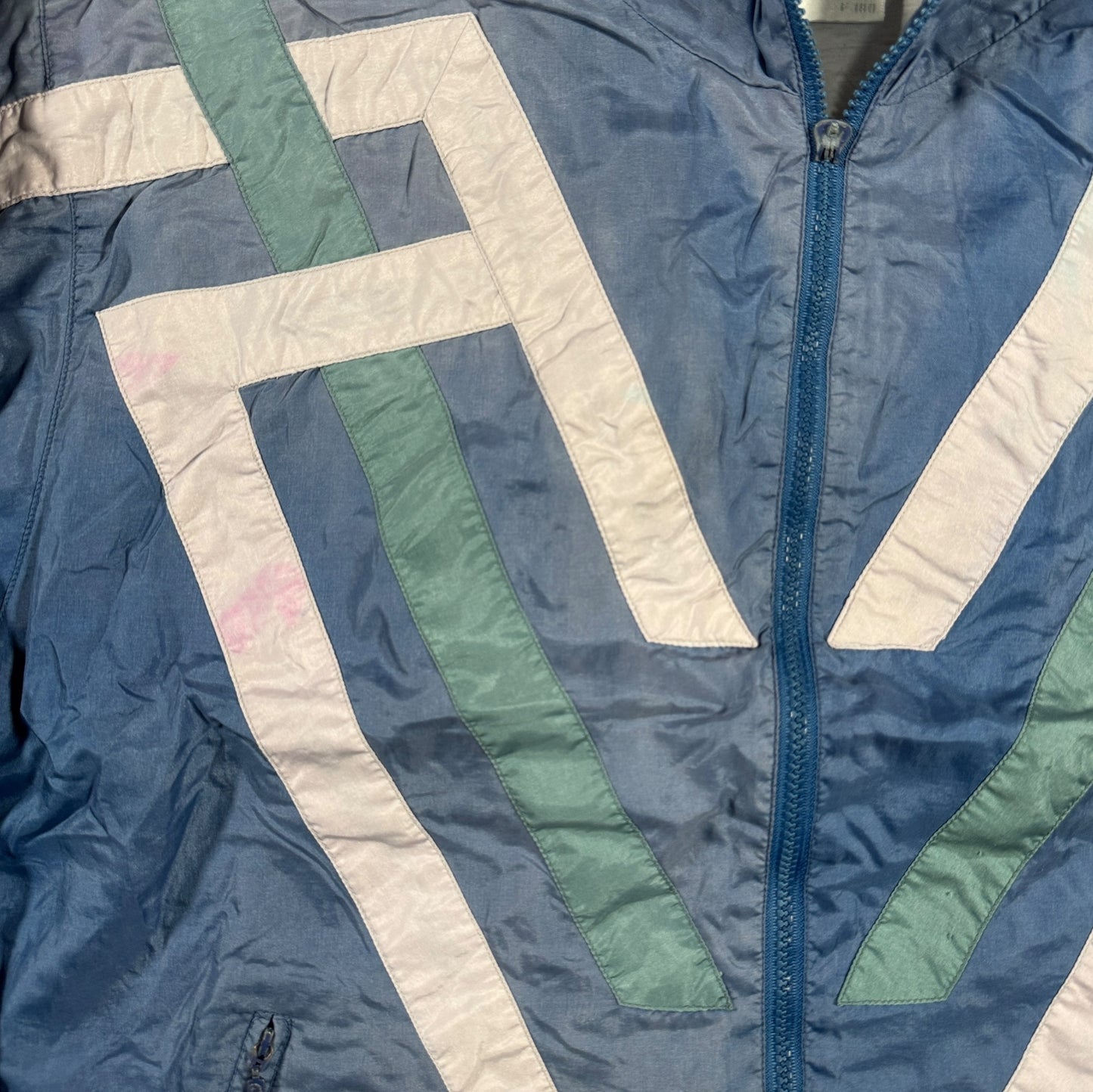 80s adidas ナイロンジャケット 銀タグ ad-u-2505-006