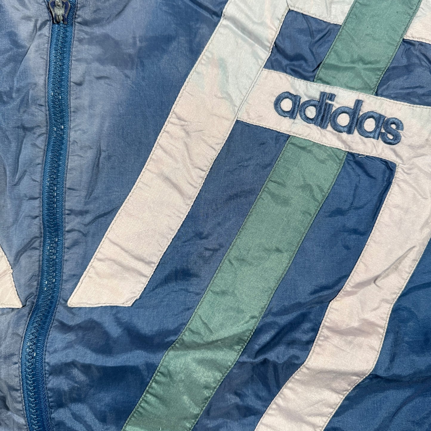 80s adidas ナイロンジャケット 銀タグ ad-u-2505-006