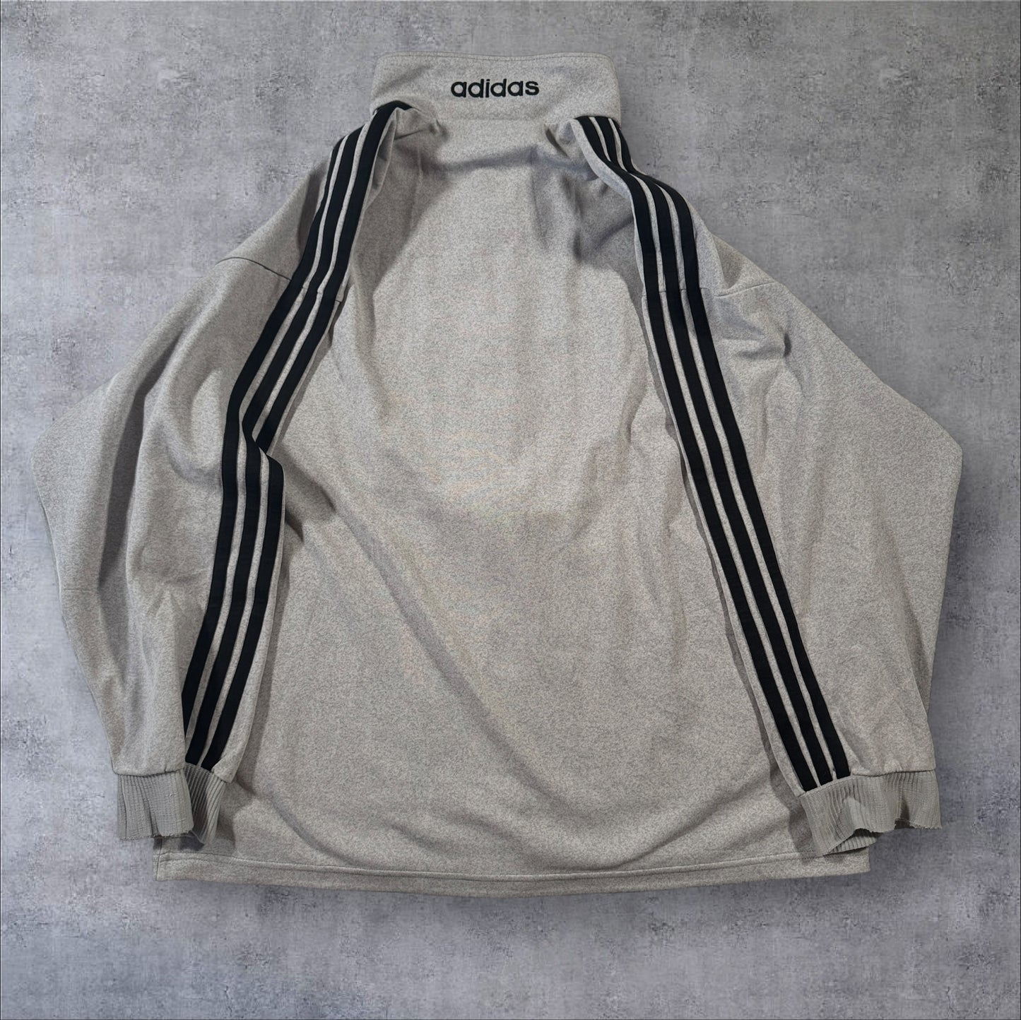 90s adidas トラックジャケット グレー デサント L ad-u-2505-008