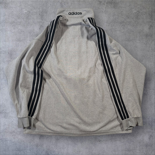90s adidas トラックジャケット グレー デサント L ad-u-2505-008