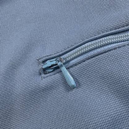 70s 80s adidas トラックジャケット 水色 デサント M ad-t-2505-017