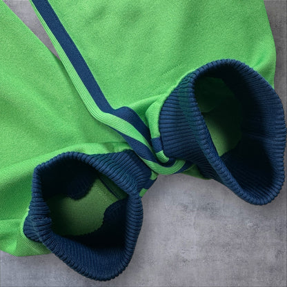 80s adidas トラックジャケット グリーン デサント製 3号 ad-t-2505-014