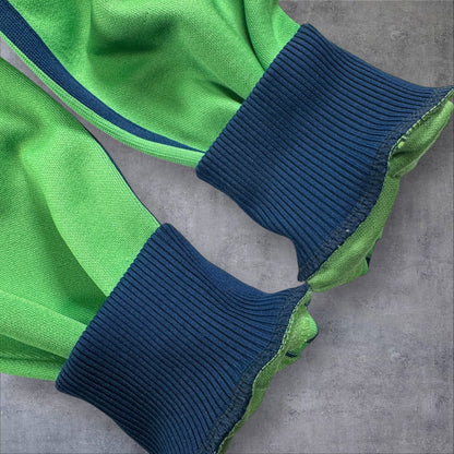 80s adidas トラックジャケット グリーン デサント製 3号 ad-t-2505-014