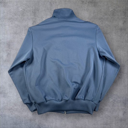 70s 80s adidas トラックジャケット 水色 デサント M ad-t-2505-017