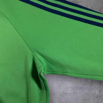 80s adidas トラックジャケット グリーン デサント製 3号 ad-t-2505-014