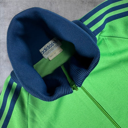 80s adidas トラックジャケット グリーン デサント製 3号 ad-t-2505-014