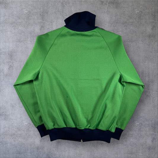 80s adidas トラックジャケット グリーン デサント製 3号 ad-t-2505-014