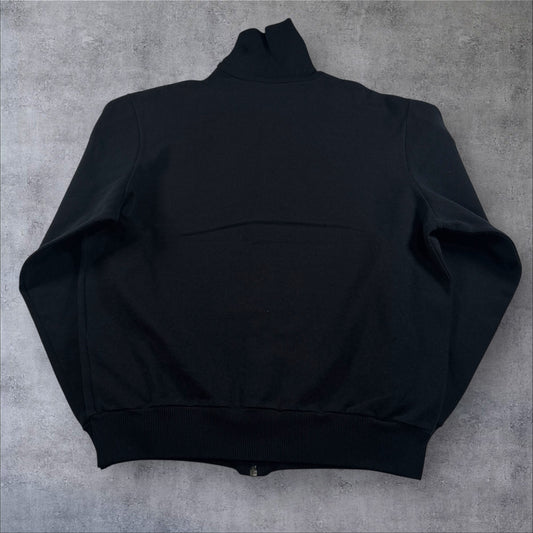 70s adidas トラックジャケット ブラック デサント 西ドイツ製  3号 ad-t-2505-019