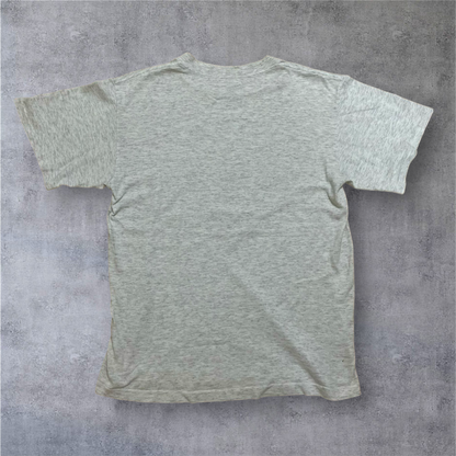 90s USA製 アート 恐竜 ダイナソー グレー L co-000018