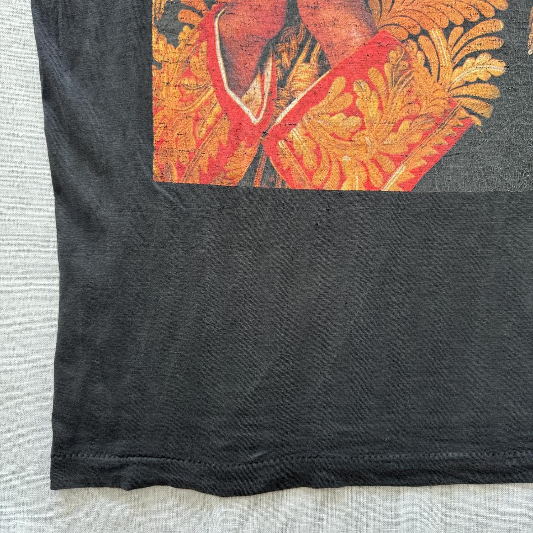 80s マイケルジャクソン Tシャツ ブラック シングルステッチ ba-000023