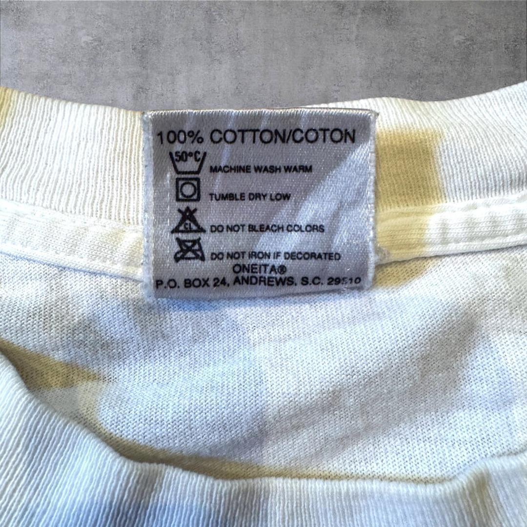 90s アインシュタイン Tシャツ アートT ロンT 白 z-000024