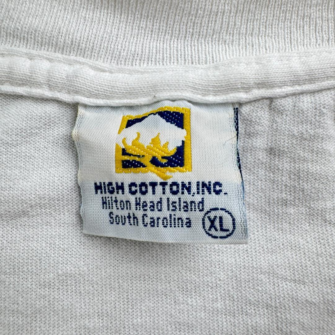 90s Tシャツ ミケランジェロ アートT pull my 白 a-u-2505-081