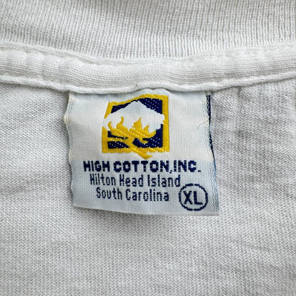 90s Tシャツ ミケランジェロ アートT pull my 白 a-u-2505-081