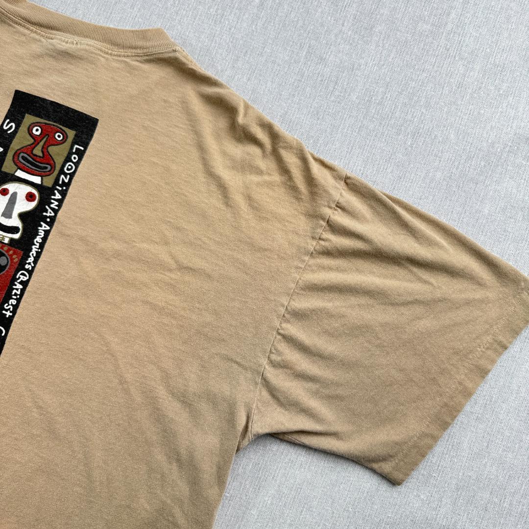 90s BIGHED ビッグヘッド Tシャツ アートT USA a-u-2505-087