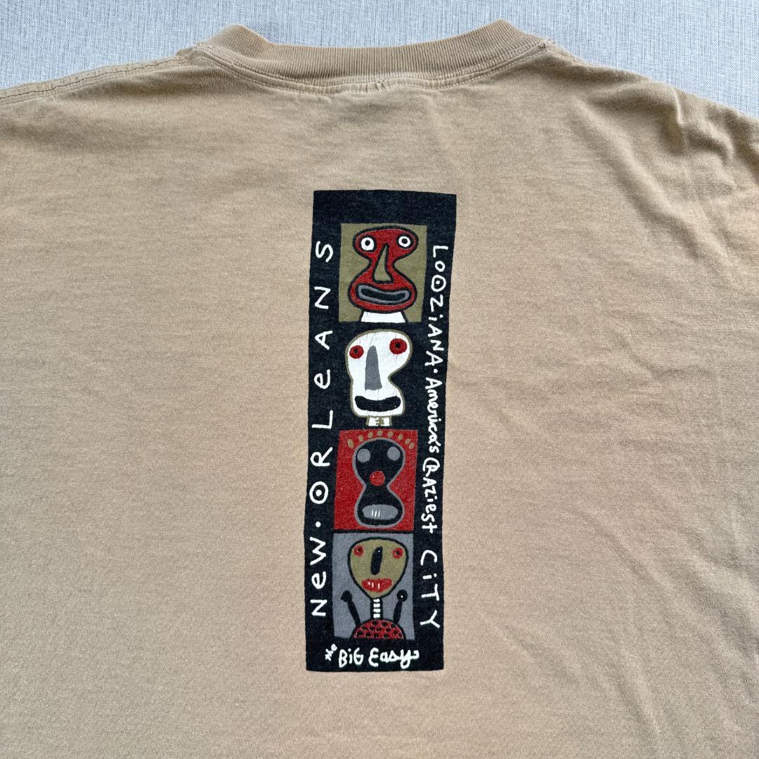 90s BIGHED ビッグヘッド Tシャツ アートT USA a-u-2505-087