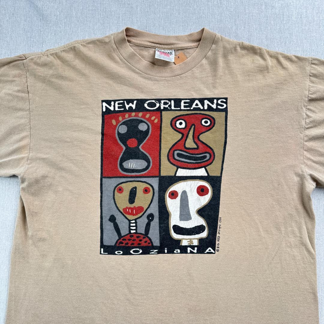 90s BIGHED ビッグヘッド Tシャツ アートT USA a-u-2505-087