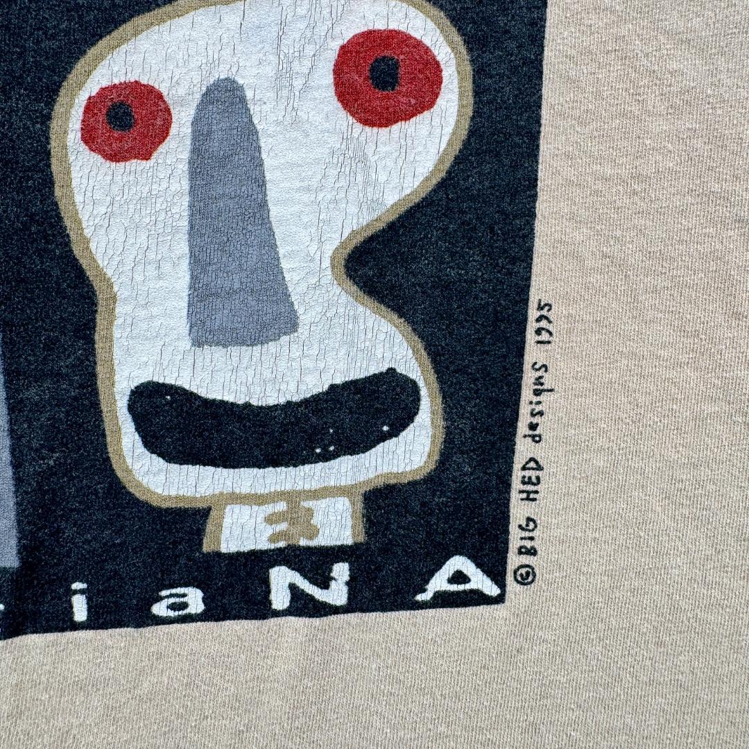 90s BIGHED ビッグヘッド Tシャツ アートT USA a-u-2505-087