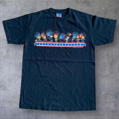 00s スヌーピー PEANUTS ネイビー M ch-000019