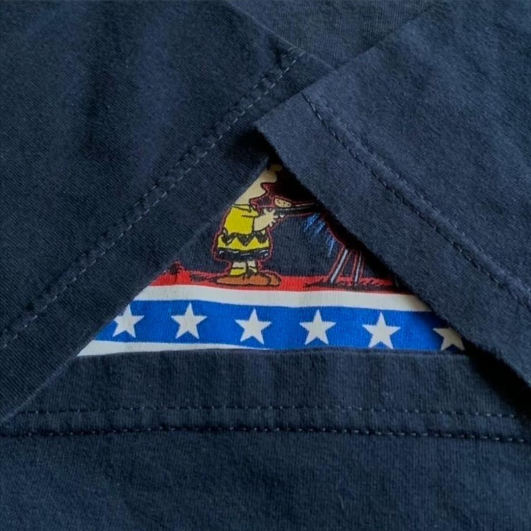 00s スヌーピー PEANUTS ネイビー M ch-000019