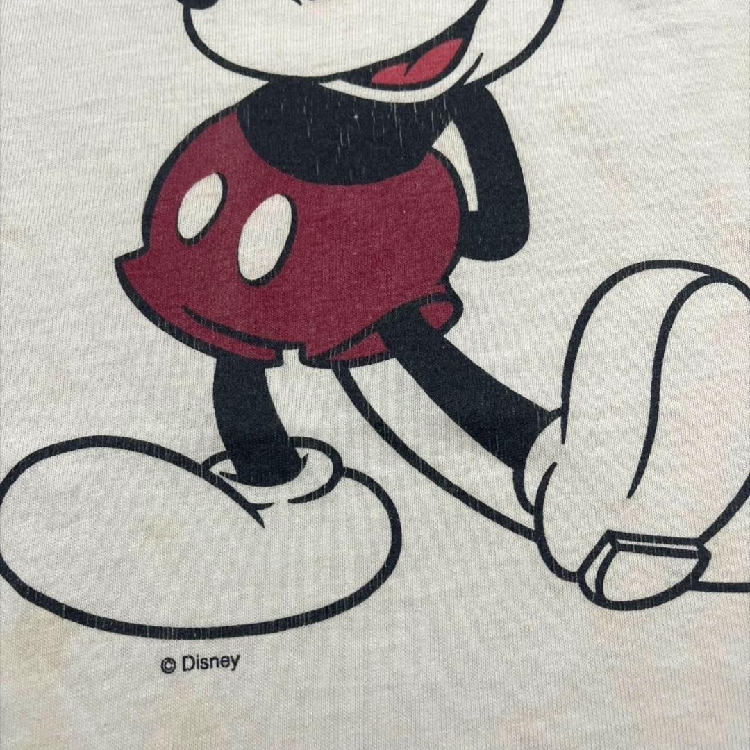 00s ディズニー ミッキー 白足 Mickey XL d-000009