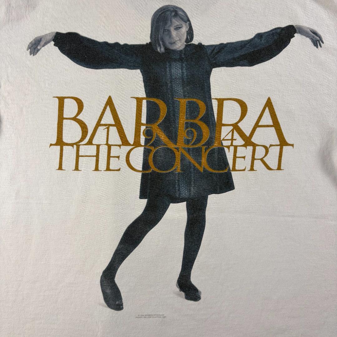 90s BARBRA バーブラ ストライサンド Tシャツ USA製 ba-000043